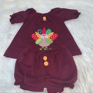 Turkey matching set — 12 months